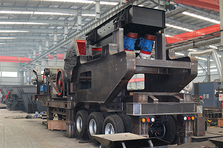 XGN-T series tire type mobile crushing station