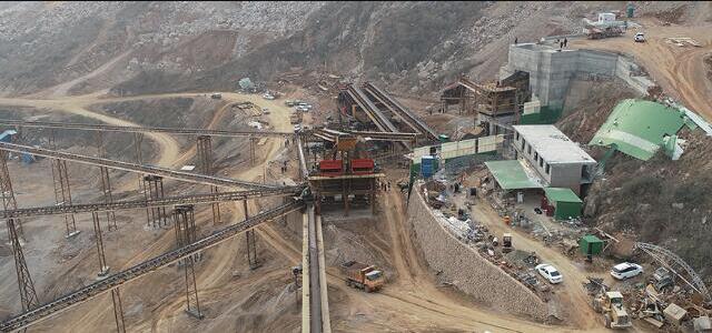 1500tph limestone crushing production line in Sinkiang