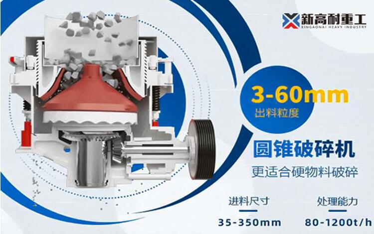 XHP series multi-cylinder hydraulic cone crusher